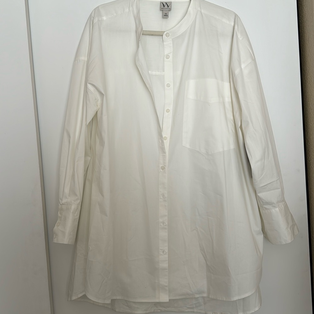 Worthington Women’s White Button-up Shirt